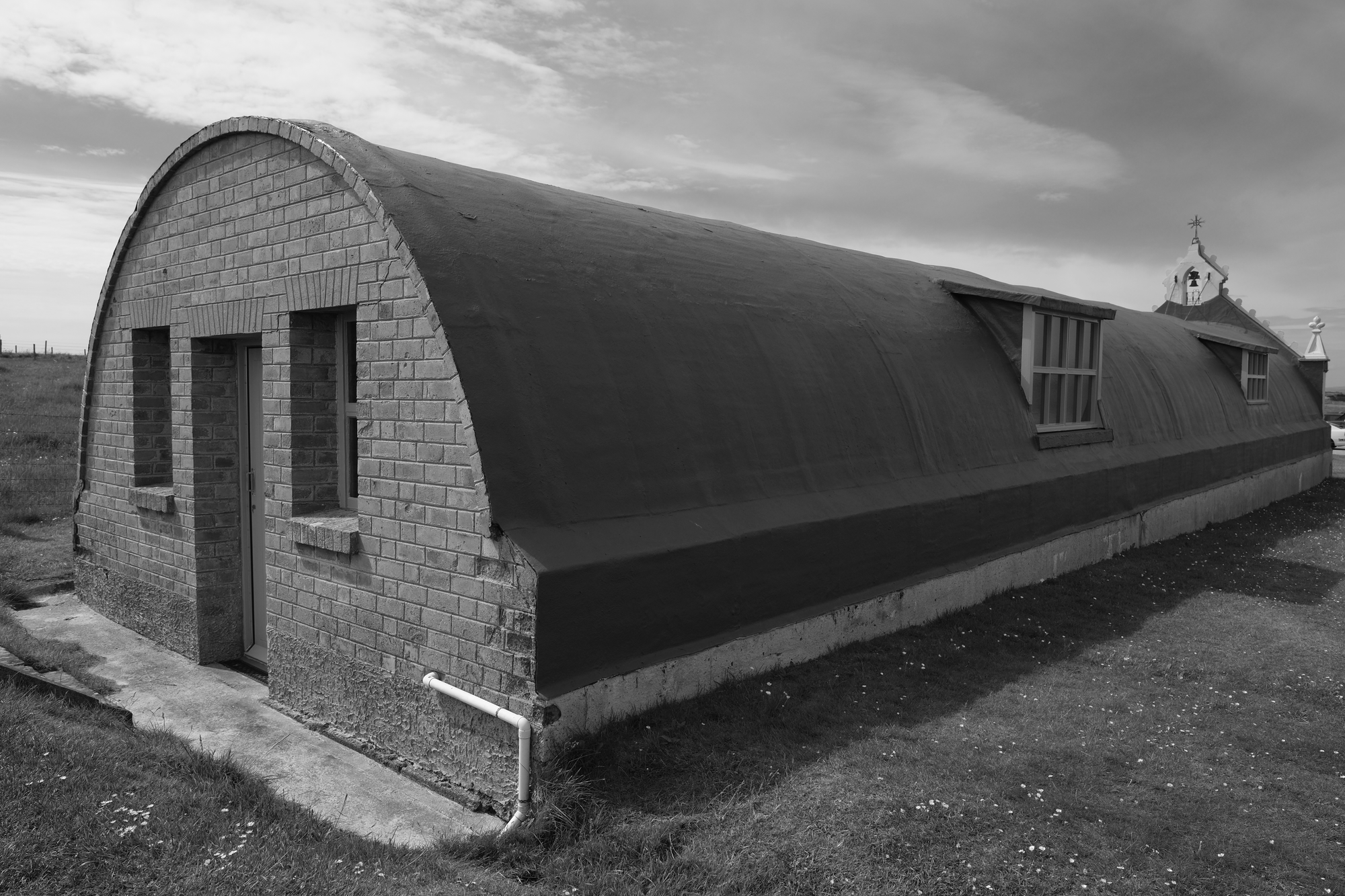  rear view of the Italian Chapel