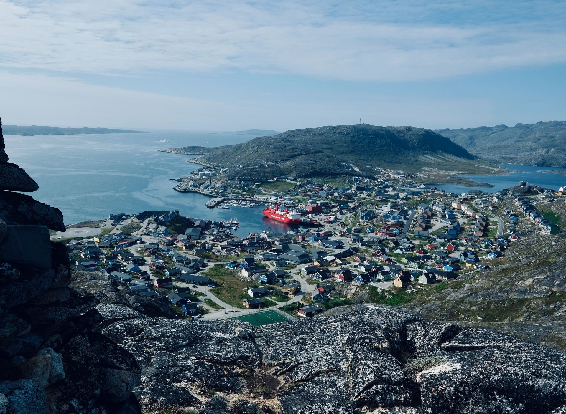 Port of Qaqortoq, Southern Greenland